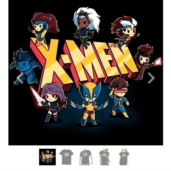 MARVEL X-MEN TEETURTLE TEE, SZ MEDIUM - Picture 3 of 8